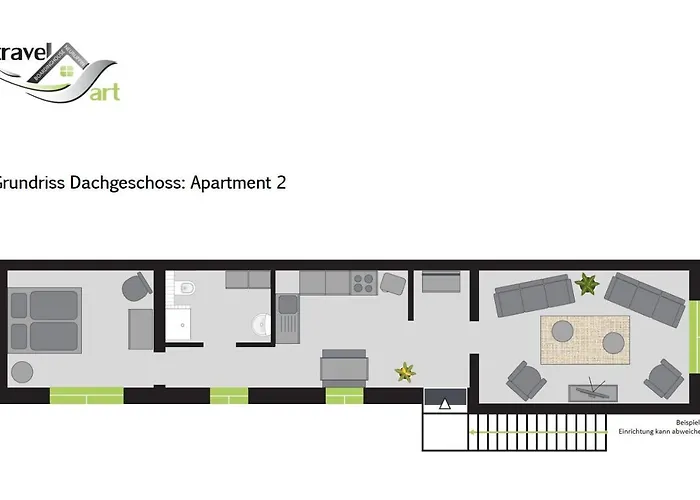 Travel Art Boardinghouse Lejlighedshotel 3*